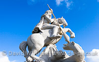 Statue of St George at the Italian Chapel, Lamb Holm.